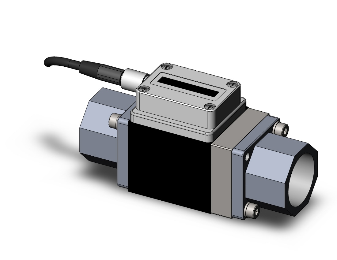 SMC PF3W540-06-2T-X128 3-color digital flow siwtch for water, DIGITAL FLOW SWITCH, WATER, PF3W