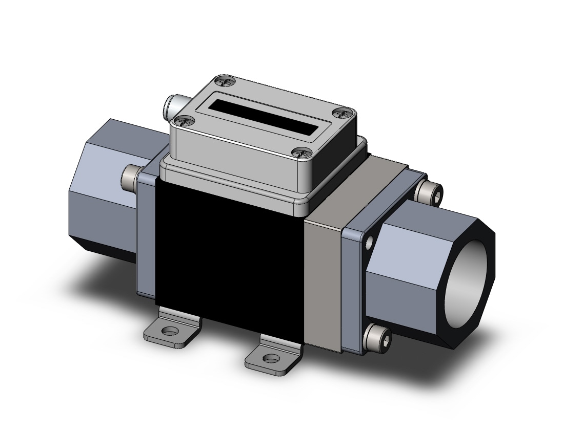 SMC PF3W540-F06-2TN-R-X128 3-color digital flow siwtch for water, DIGITAL FLOW SWITCH, WATER, PF3W