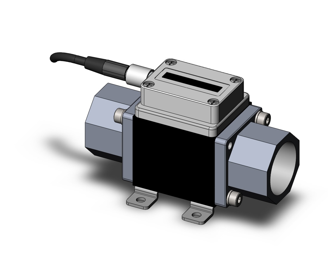 SMC PF3W540-N06-2-GR-X109 3-color digital flow siwtch for water, DIGITAL FLOW SWITCH, WATER, PF3W