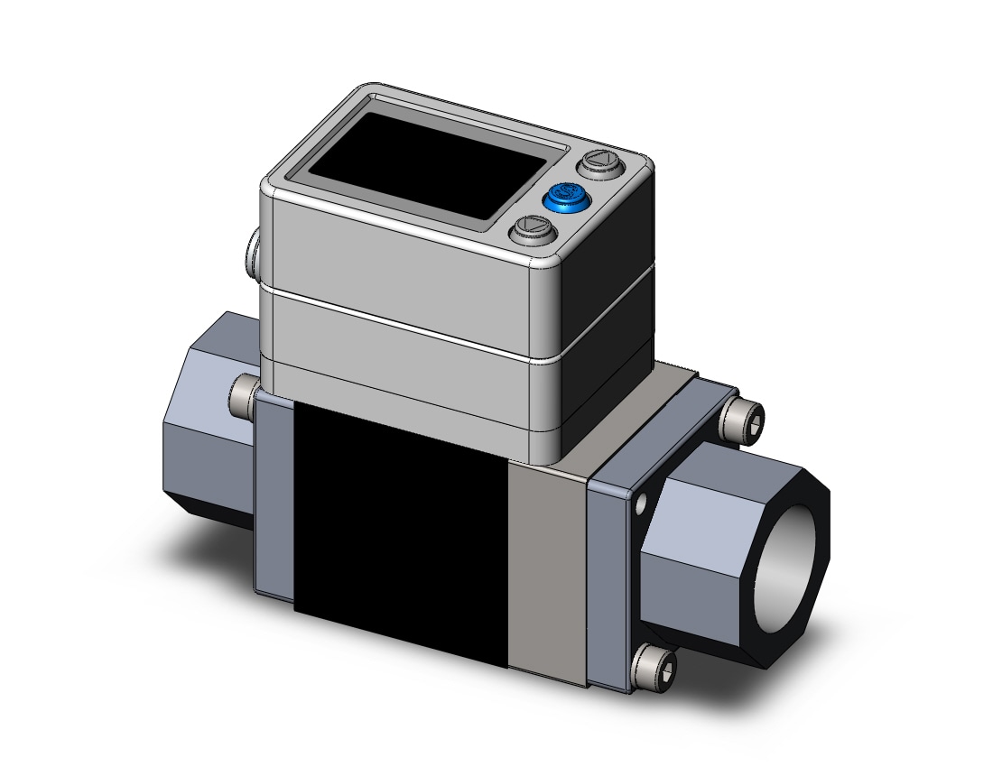 SMC PF3W704-03-ETN-M 3-color digital flow siwtch for water, DIGITAL FLOW SWITCH, WATER, PF3W