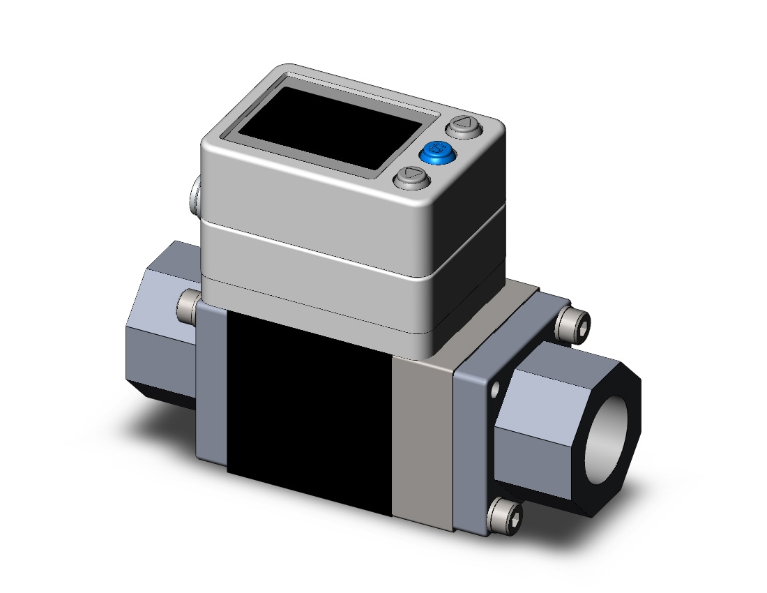 SMC PF3W704-F03-ETN-M 3-color digital flow siwtch for water, DIGITAL FLOW SWITCH, WATER, PF3W