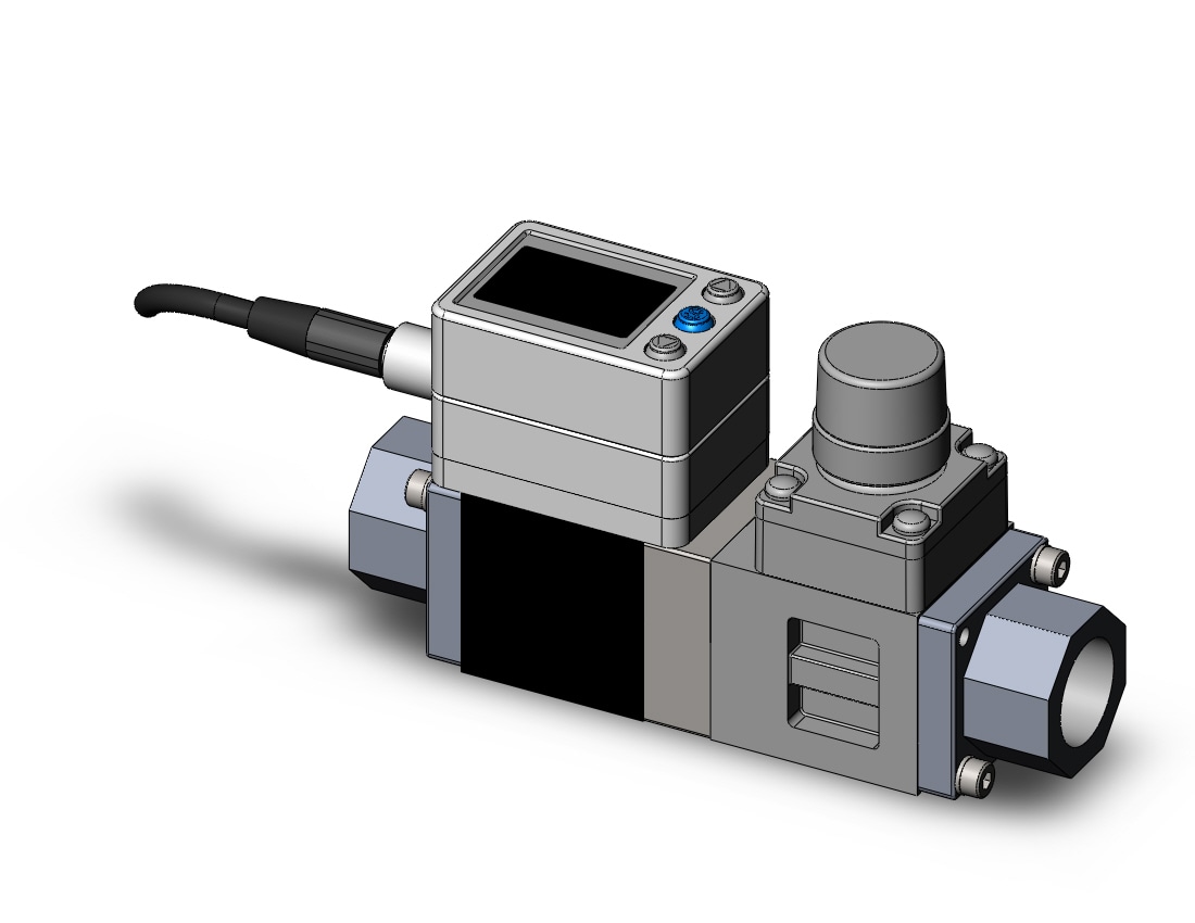 SMC PF3W704S-03-AT-M 3-color digital flow siwtch for water, DIGITAL FLOW SWITCH, WATER, PF3W