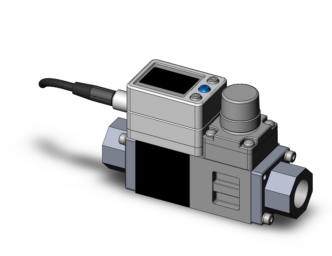 SMC PF3W704S-F03-B-M 3-color digital flow siwtch for water, DIGITAL FLOW SWITCH, WATER, PF3W