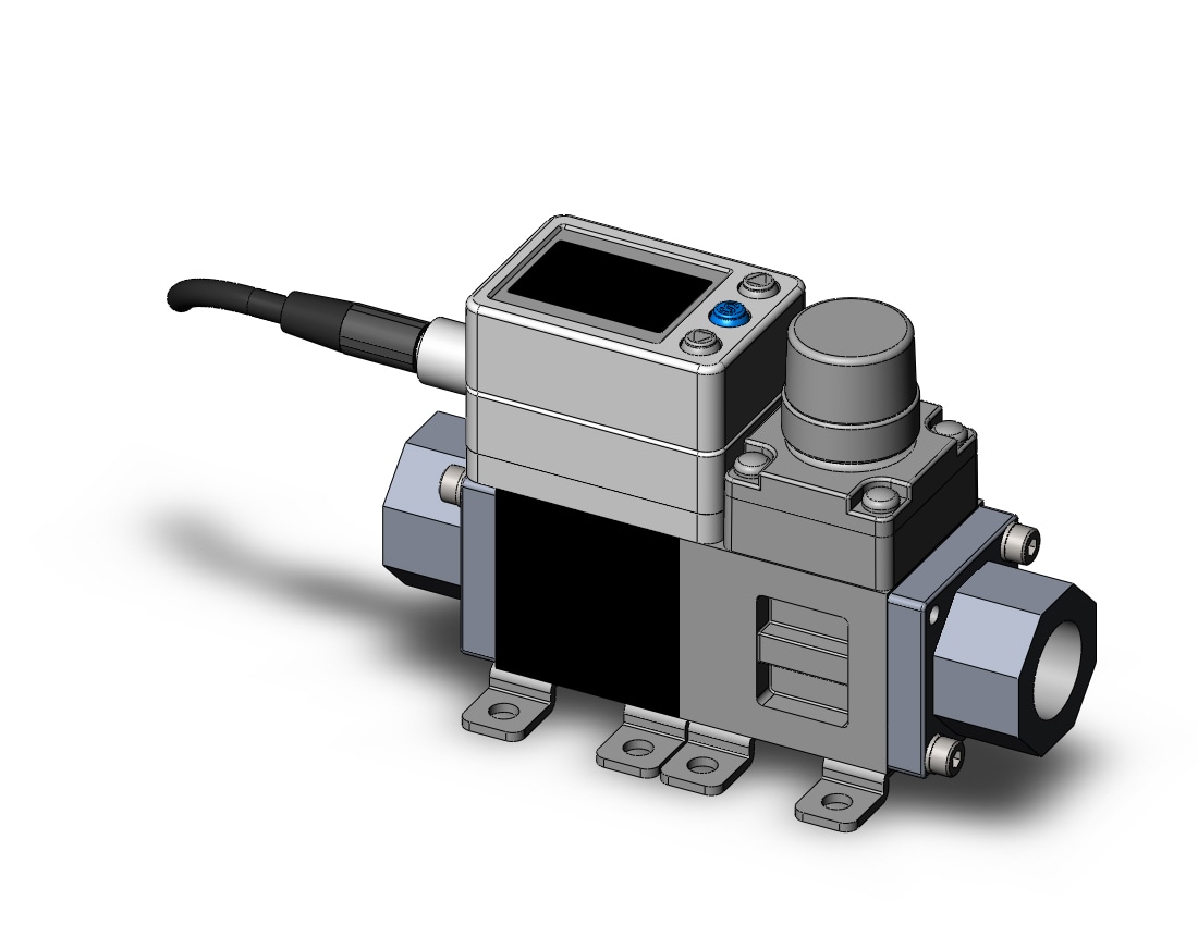 SMC PF3W704S-F03-B-MR 3-color digital flow siwtch for water, DIGITAL FLOW SWITCH, WATER, PF3W