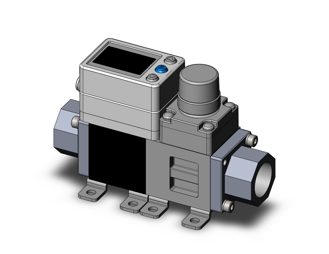 SMC PF3W704S-N03-CN-FRA 3-color digital flow siwtch for water, DIGITAL FLOW SWITCH, WATER, PF3W