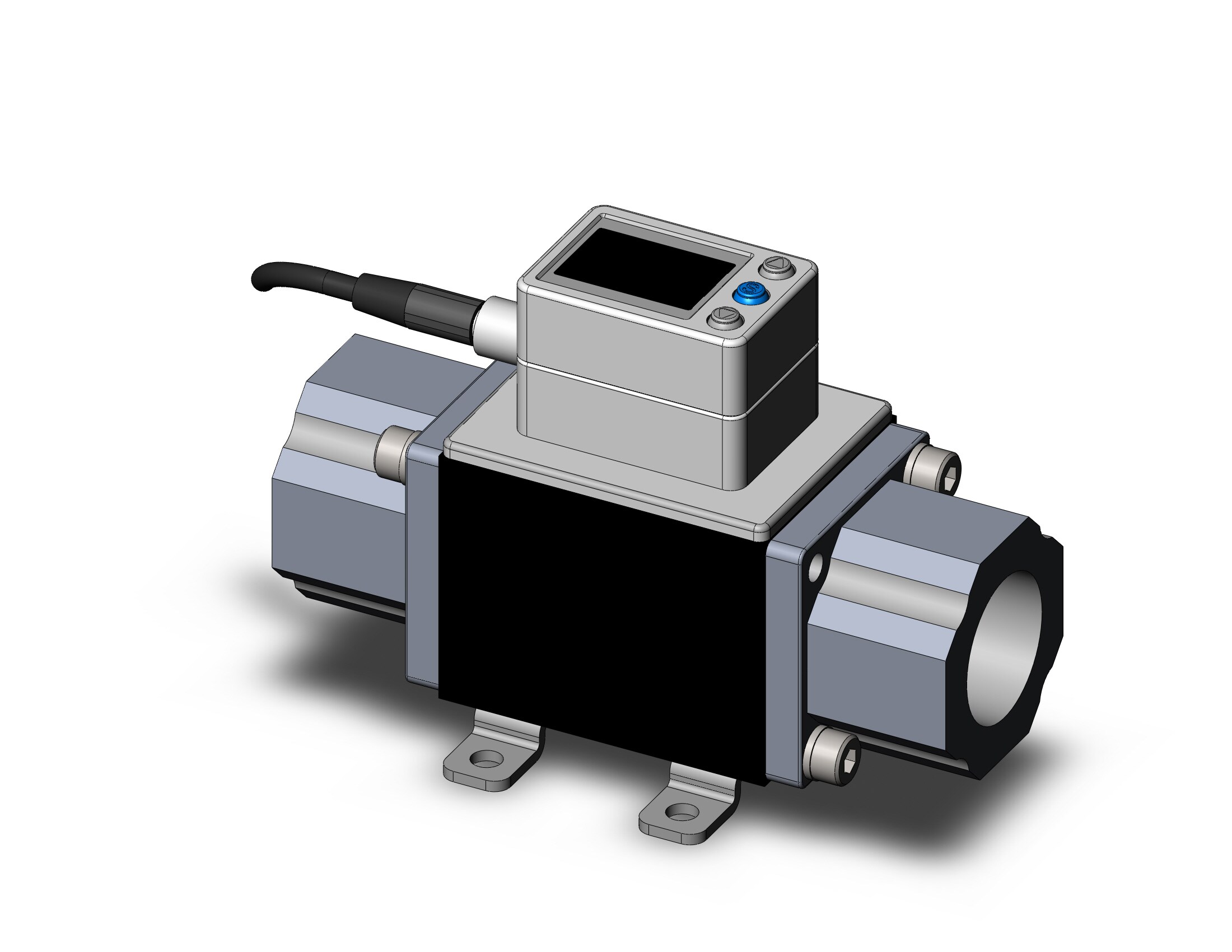 SMC PF3W711-06-A-MR 3-color digital flow siwtch for water, DIGITAL FLOW SWITCH, WATER, PF3W