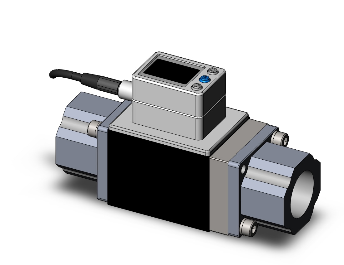 SMC PF3W711-06-FT-M 3-color digital flow siwtch for water, DIGITAL FLOW SWITCH, WATER, PF3W