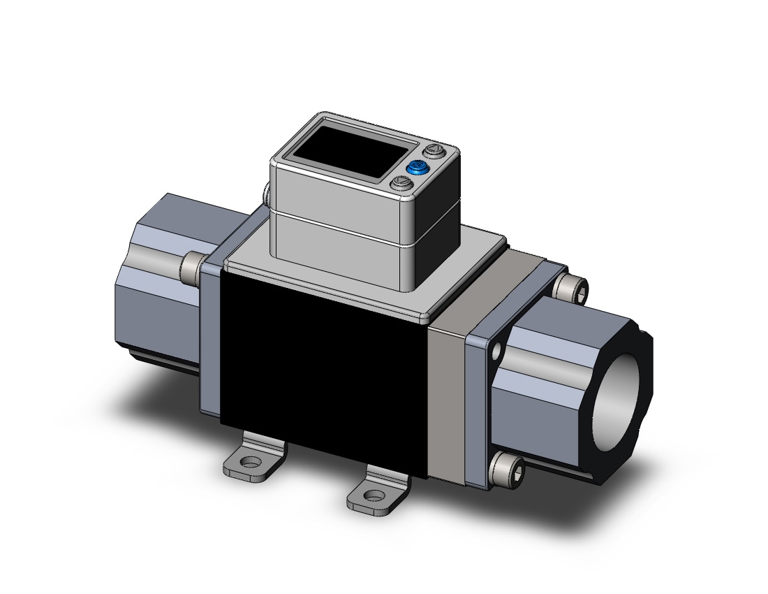 SMC PF3W711-06-FTN-MR 3-color digital flow siwtch for water, DIGITAL FLOW SWITCH, WATER, PF3W