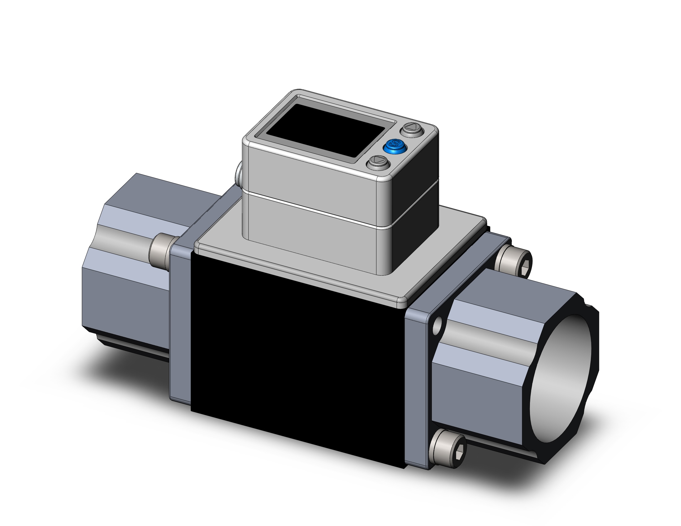 SMC PF3W711-10-BN-M 3-color digital flow siwtch for water, DIGITAL FLOW SWITCH, WATER, PF3W