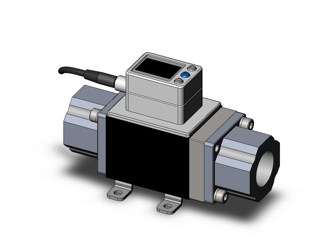 SMC PF3W711-F06-AT-MR 3-color digital flow siwtch for water, DIGITAL FLOW SWITCH, WATER, PF3W