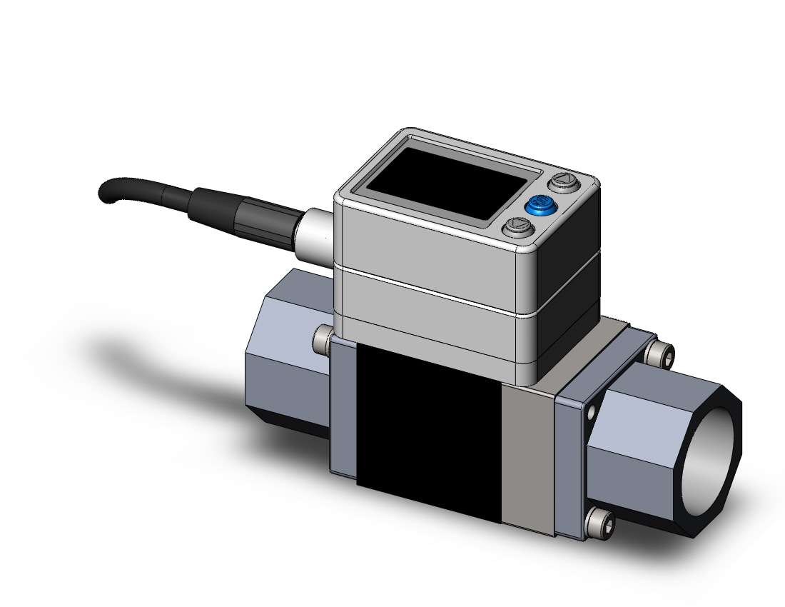 SMC PF3W720-04-BT-M 3-color digital flow siwtch for water, DIGITAL FLOW SWITCH, WATER, PF3W