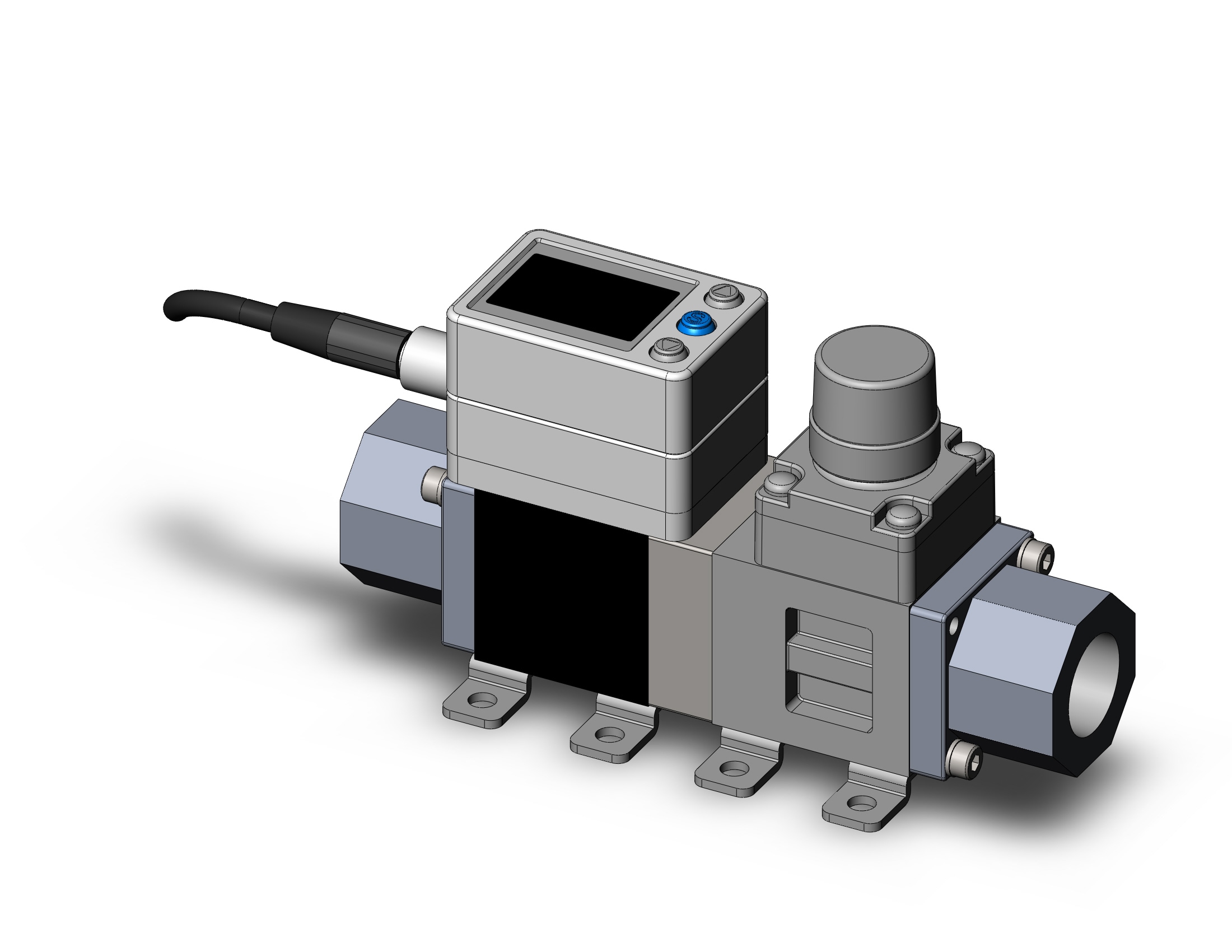 SMC PF3W720S-03-BT-MR 3-color digital flow siwtch for water, DIGITAL FLOW SWITCH, WATER, PF3W