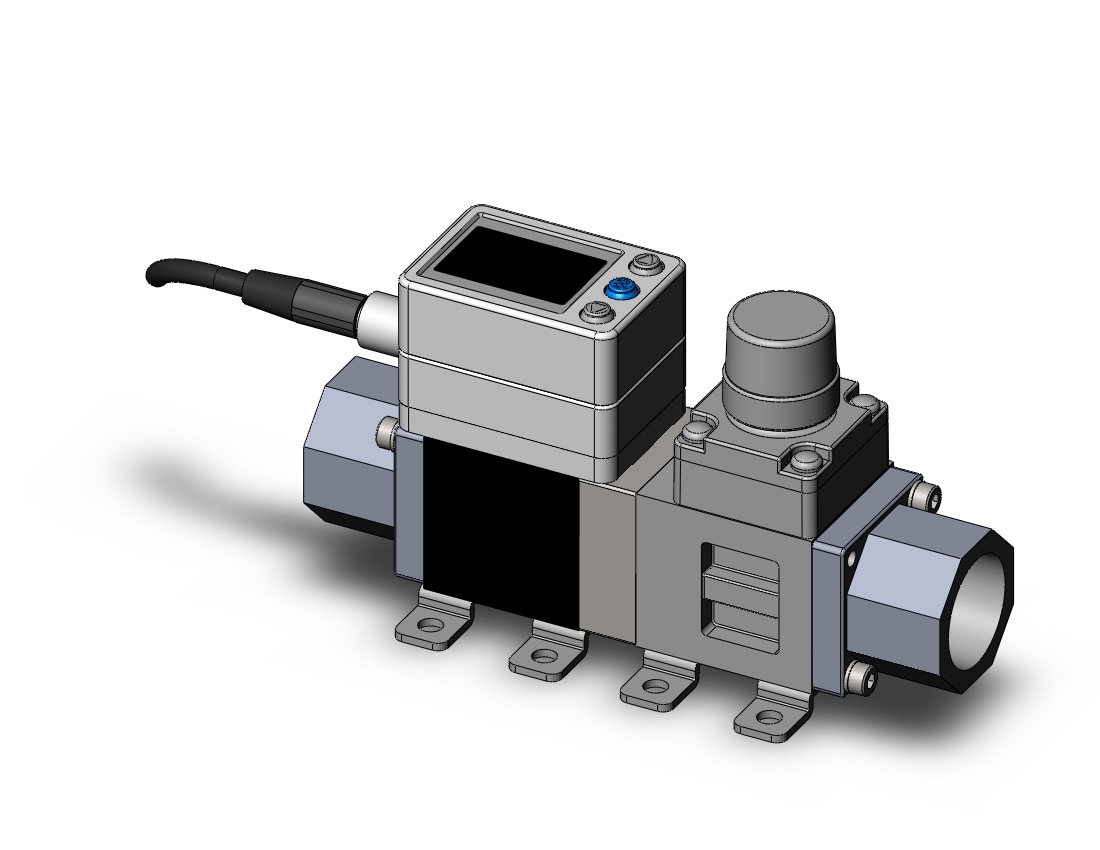 SMC PF3W720S-04-BT-MR 3-color digital flow siwtch for water, DIGITAL FLOW SWITCH, WATER, PF3W