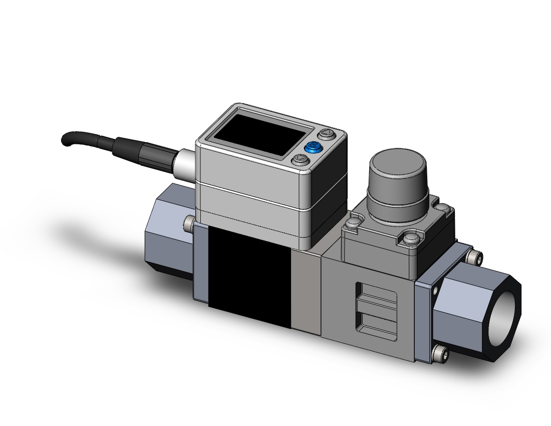 SMC PF3W720S-F04-ET-GA 3-color digital flow siwtch for water, DIGITAL FLOW SWITCH, WATER, PF3W