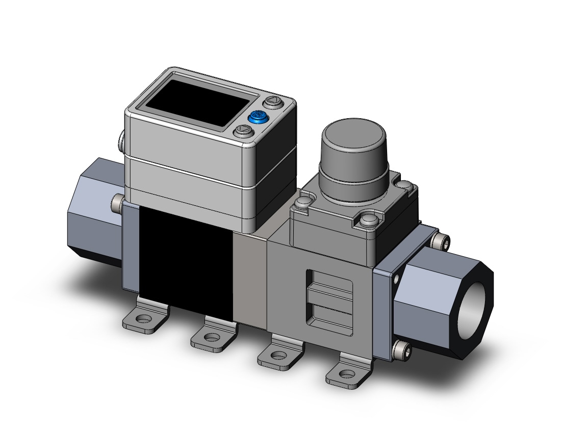 SMC PF3W720S-N03-BTN-GR digital flow switch, IFW/PFW FLOW SWITCH