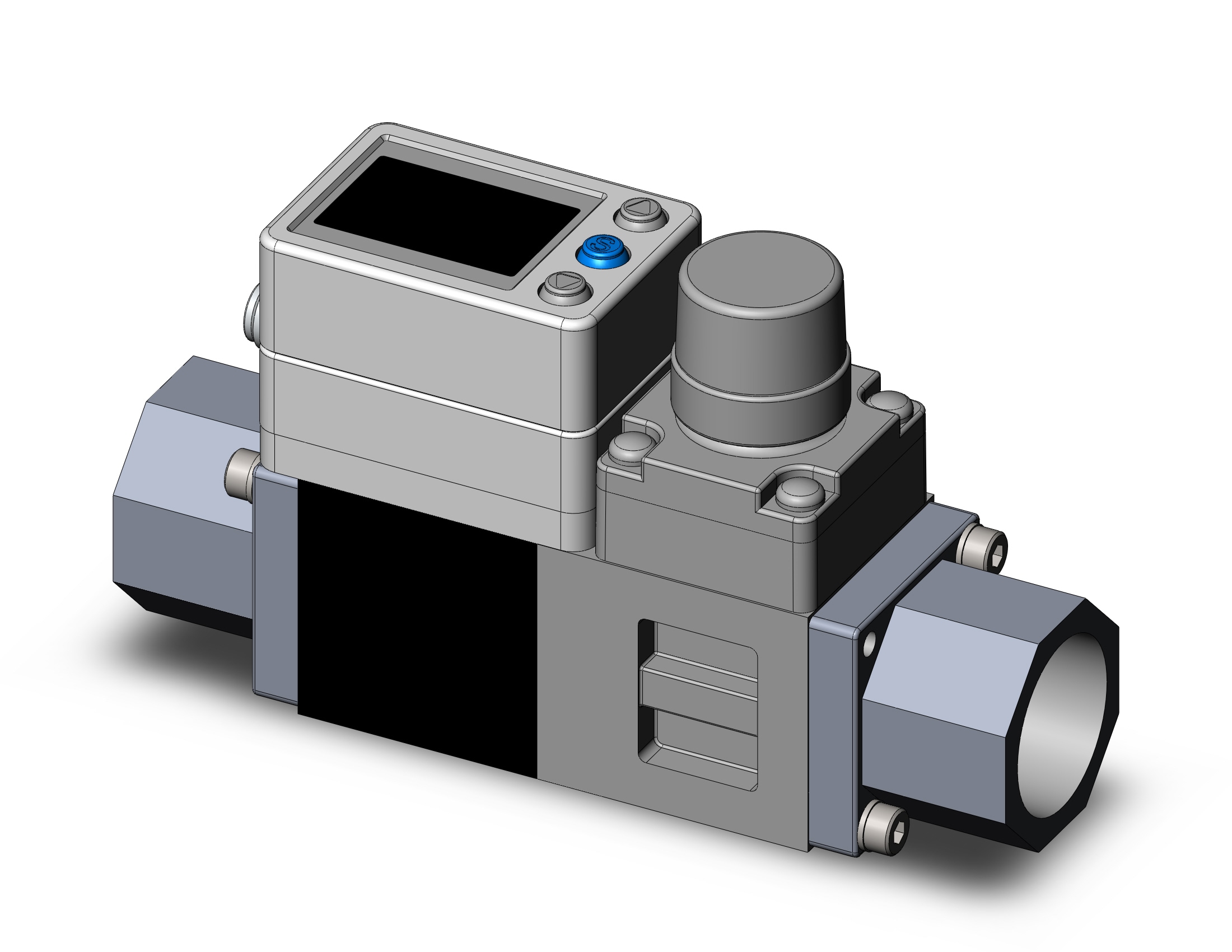 SMC PF3W720S-N04-EN-M digital flow switch, IFW/PFW FLOW SWITCH