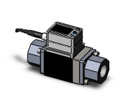 SMC PF3W740-F04-ET-M 3-color digital flow siwtch for water, DIGITAL FLOW SWITCH, WATER, PF3W