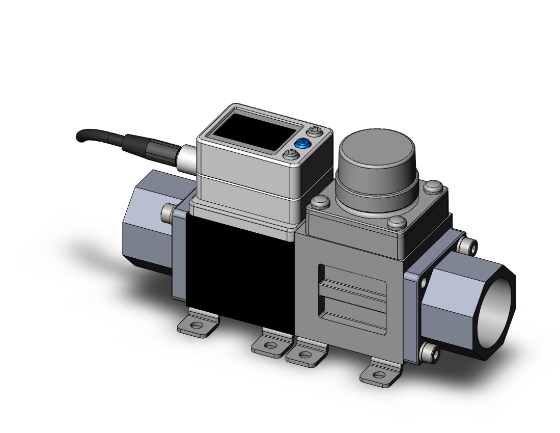 SMC PF3W740S-06-A-MR 3-color digital flow siwtch for water, DIGITAL FLOW SWITCH, WATER, PF3W