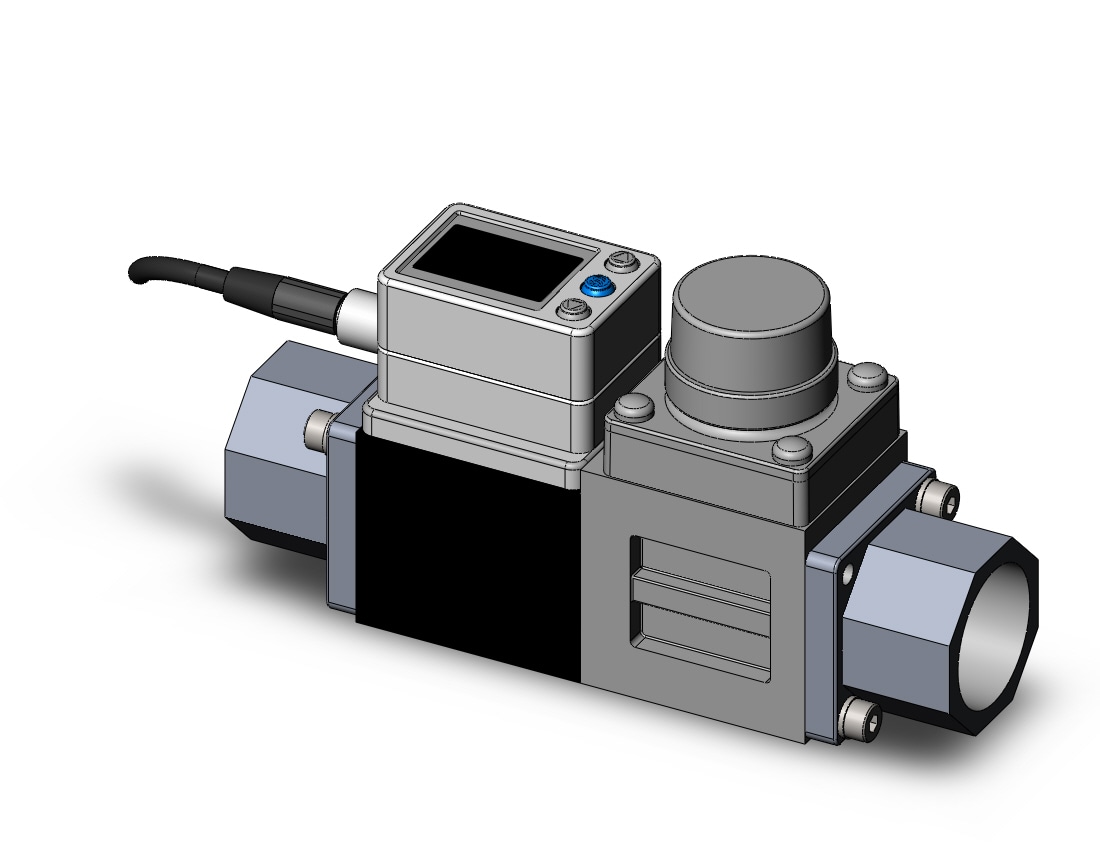 SMC PF3W740S-N06-F-F 3-color digital flow siwtch for water, DIGITAL FLOW SWITCH, WATER, PF3W