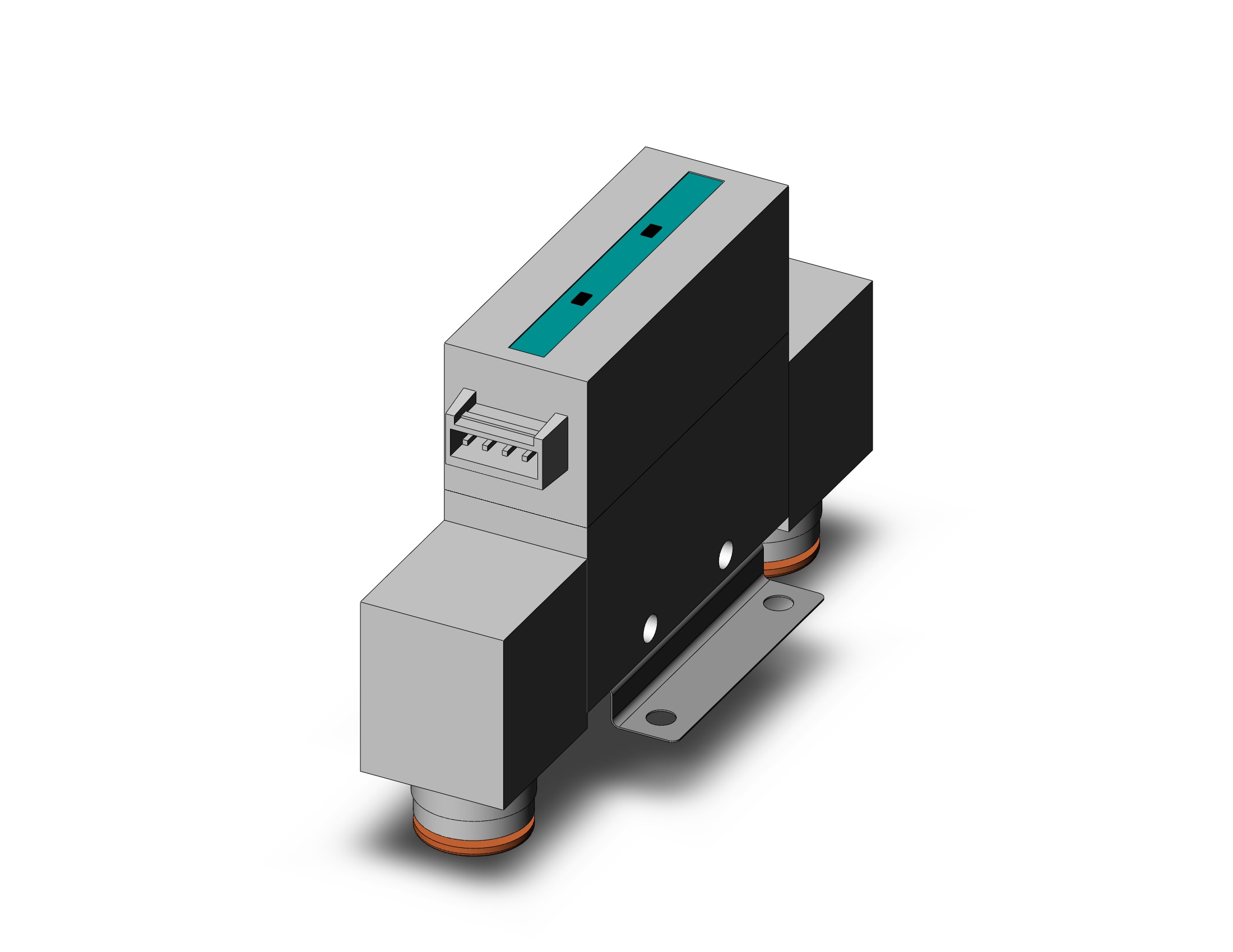 SMC PFM511-C8L-2-ZR 2-color digital flow switch for air, DIGITAL FLOW SWITCH