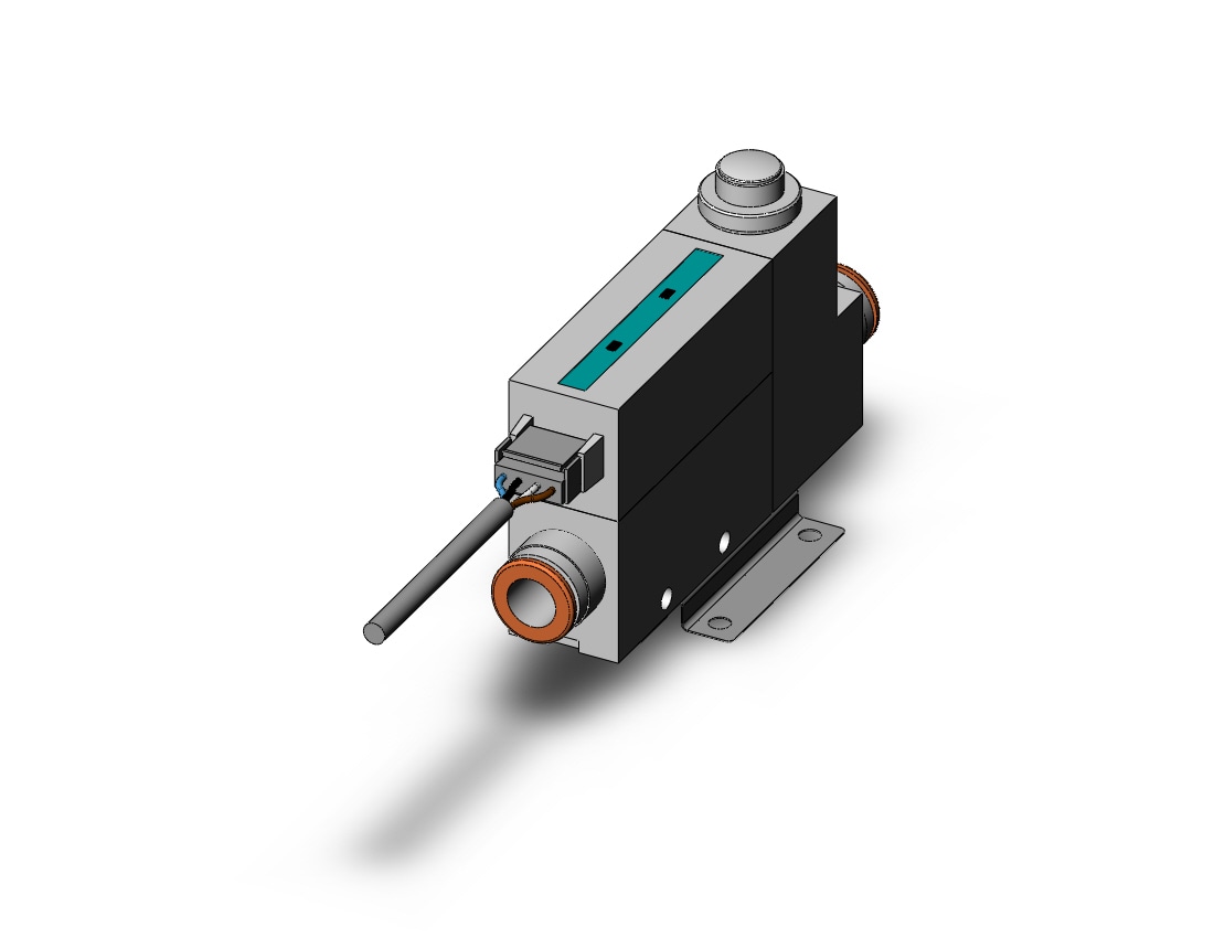 SMC PFM550S-C8-2-S 2-color digital flow switch for air, DIGITAL FLOW SWITCH