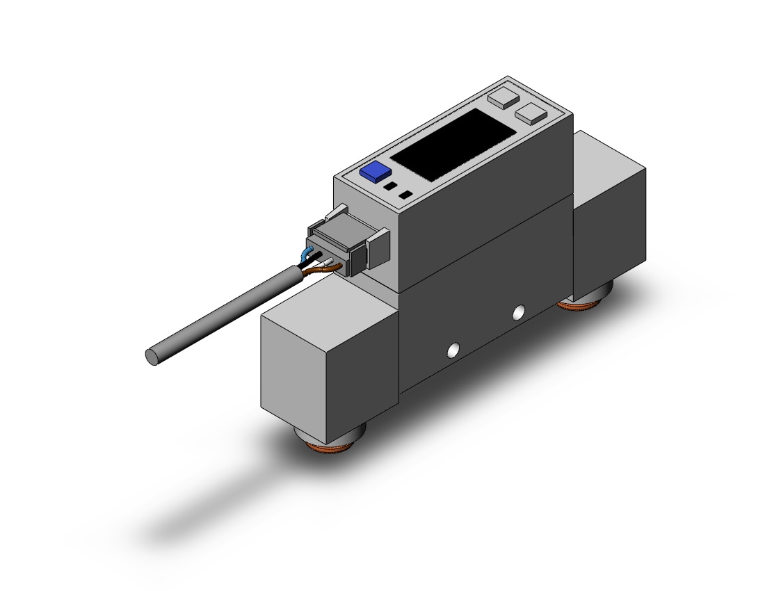 SMC PFM710-C6L-F-M 2-color digital flow switch for air, DIGITAL FLOW SWITCH