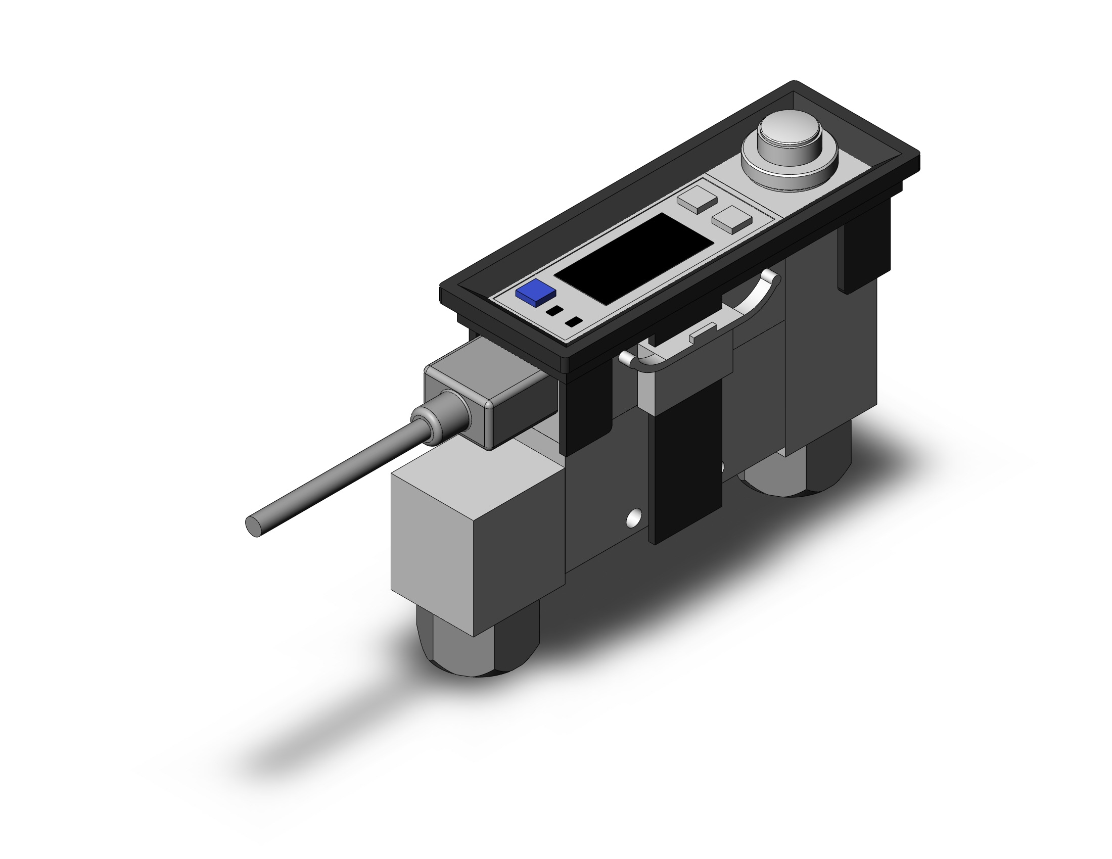 SMC PFM710S-01L-C-MA-WV 2-color digital flow switch for air, DIGITAL FLOW SWITCH