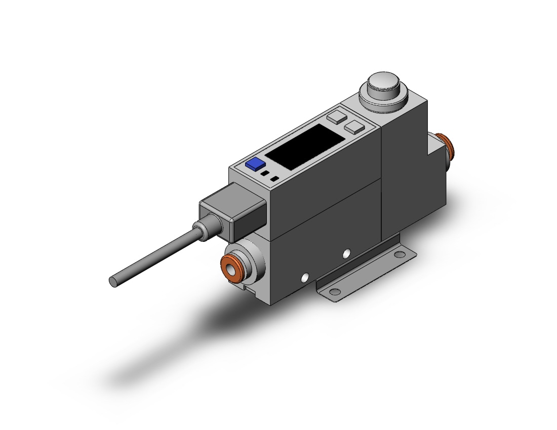 SMC PFM710S-C4-A-M-WS 2-color digital flow switch for air, DIGITAL FLOW SWITCH