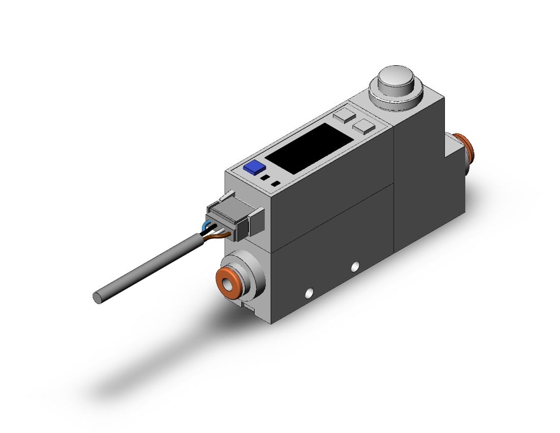 SMC PFM710S-C4-A-MA 2-color digital flow switch for air, DIGITAL FLOW SWITCH