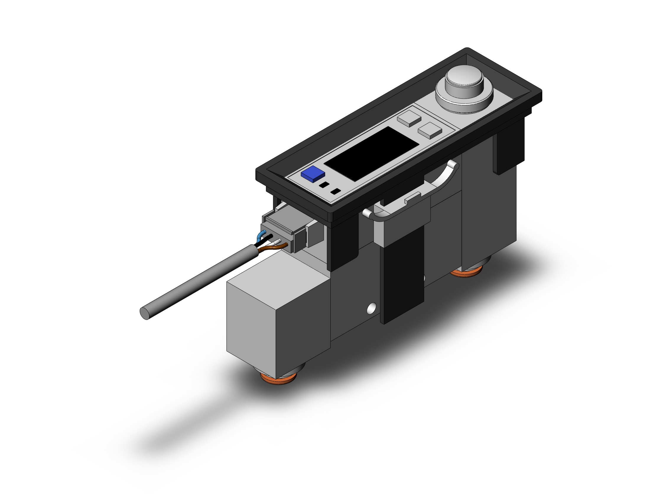 SMC PFM710S-C4L-B-V 2-color digital flow switch for air, DIGITAL FLOW SWITCH