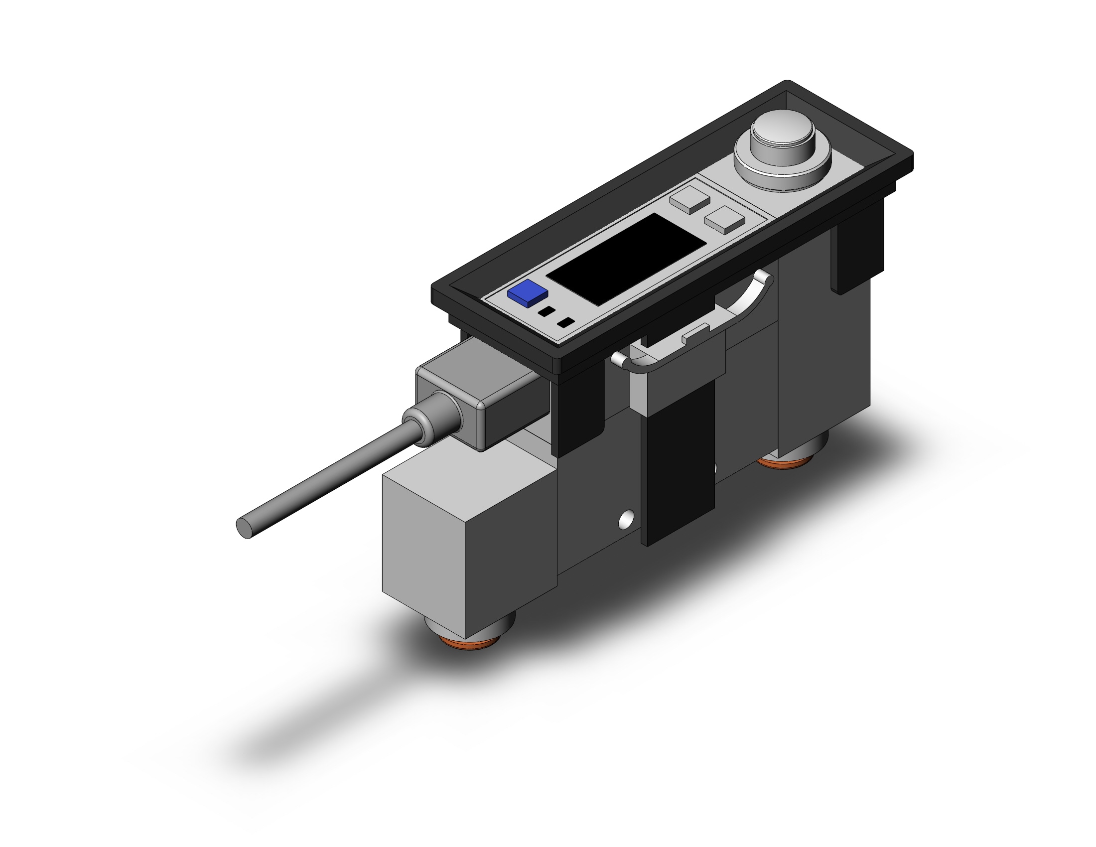 SMC PFM710S-C6L-F-WV 2-color digital flow switch for air, DIGITAL FLOW SWITCH