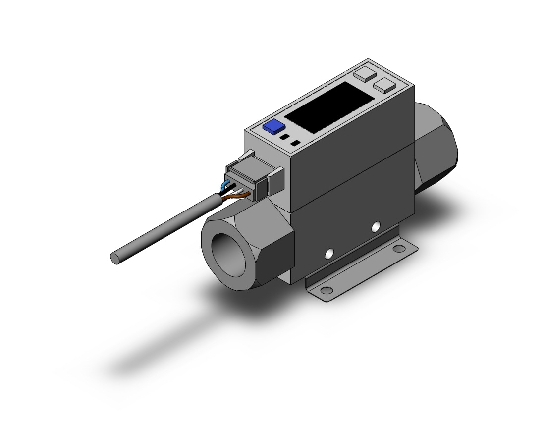 SMC PFM711-F02-F-R 2-color digital flow switch for air, DIGITAL FLOW SWITCH