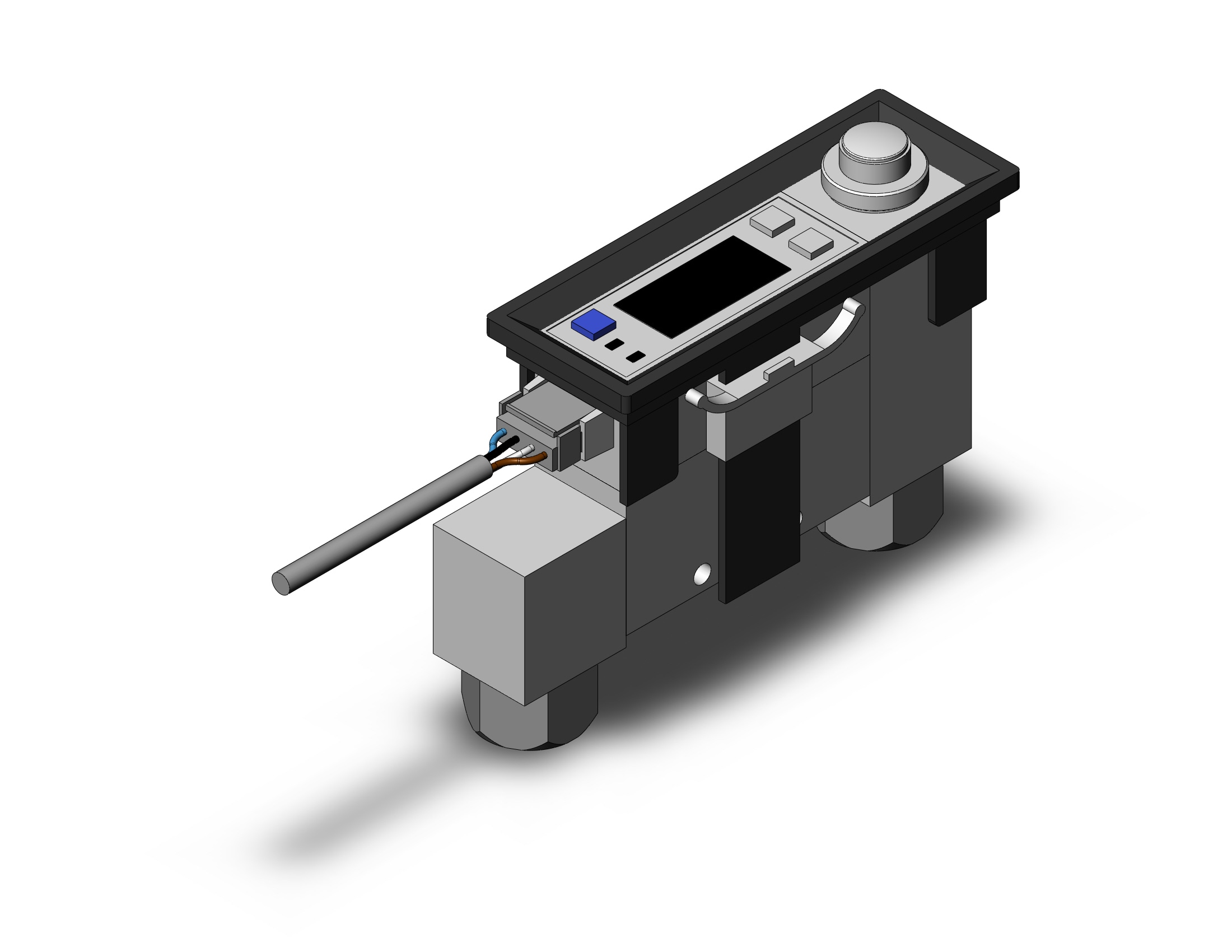 SMC PFM711S-02L-E-V 2-color digital flow switch for air, DIGITAL FLOW SWITCH