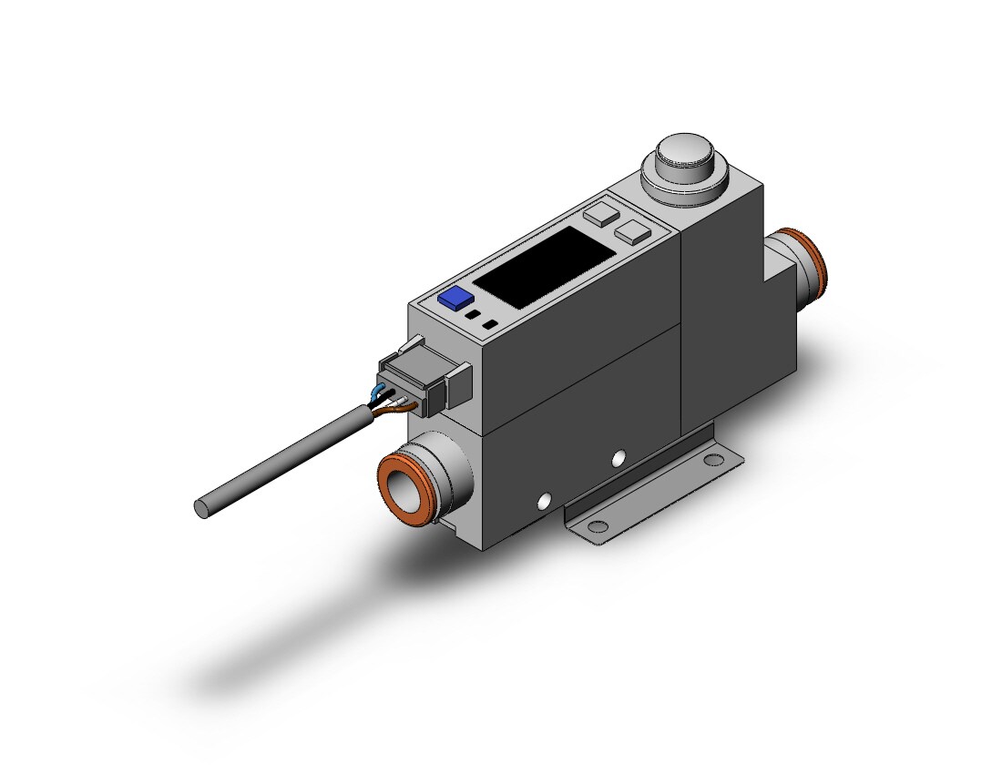 SMC PFM711S-C8-B-M-S 2-color digital flow switch for air, DIGITAL FLOW SWITCH