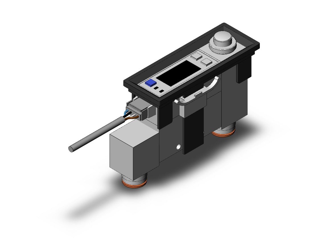 SMC PFM711S-C8L-A-M-V 2-color digital flow switch for air, DIGITAL FLOW SWITCH