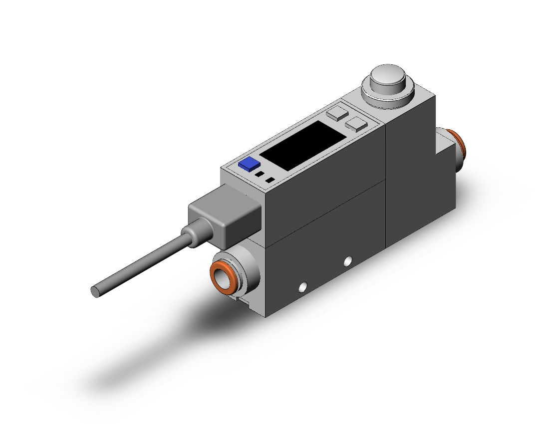 SMC PFM711S-N7-F-M-W 2-color digital flow switch for air, DIGITAL FLOW SWITCH