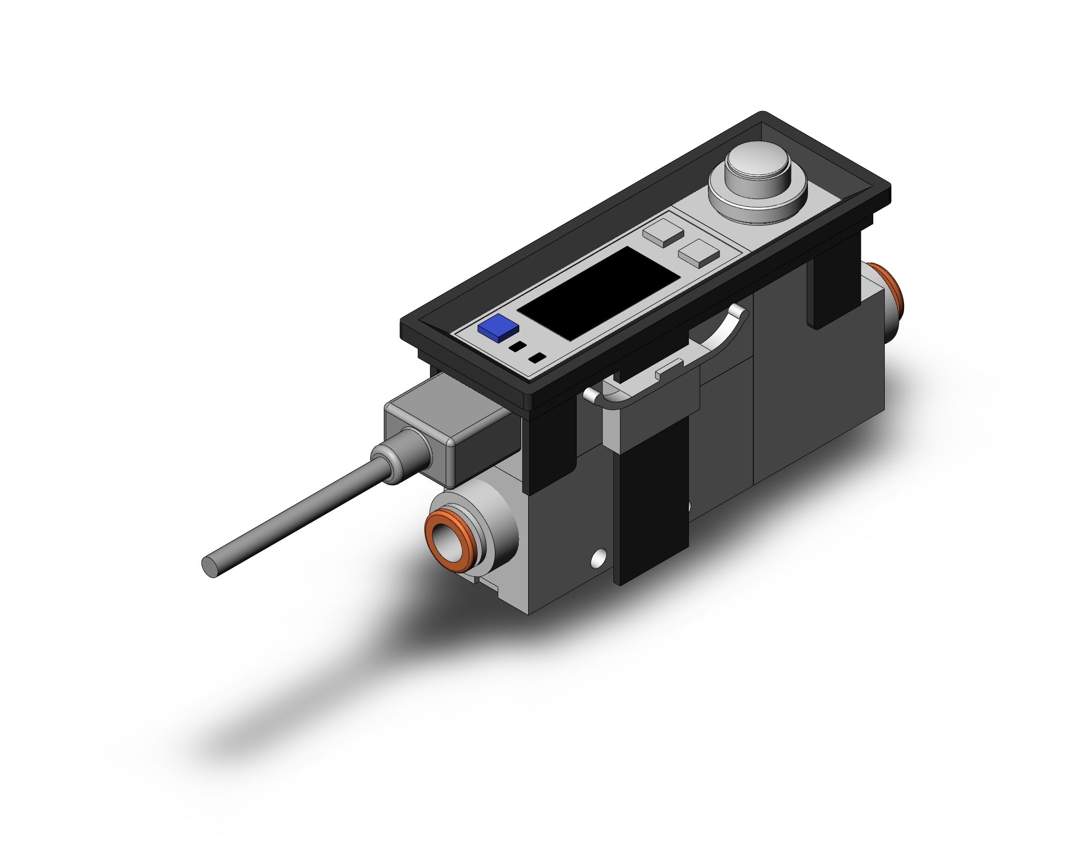 SMC PFM711S-N7-F-M-WV 2-color digital flow switch for air, DIGITAL FLOW SWITCH