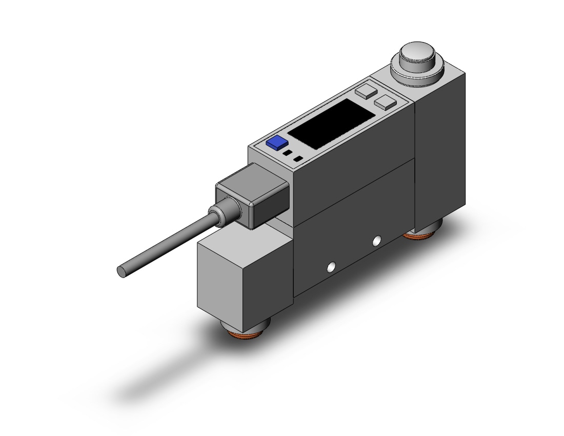 SMC PFM711S-N7L-B-A-W 2-color digital flow switch for air, DIGITAL FLOW SWITCH