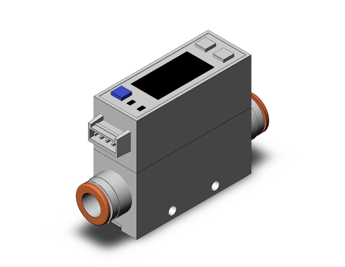 SMC PFM725-C8-E-Z 2-color digital flow switch for air, DIGITAL FLOW SWITCH