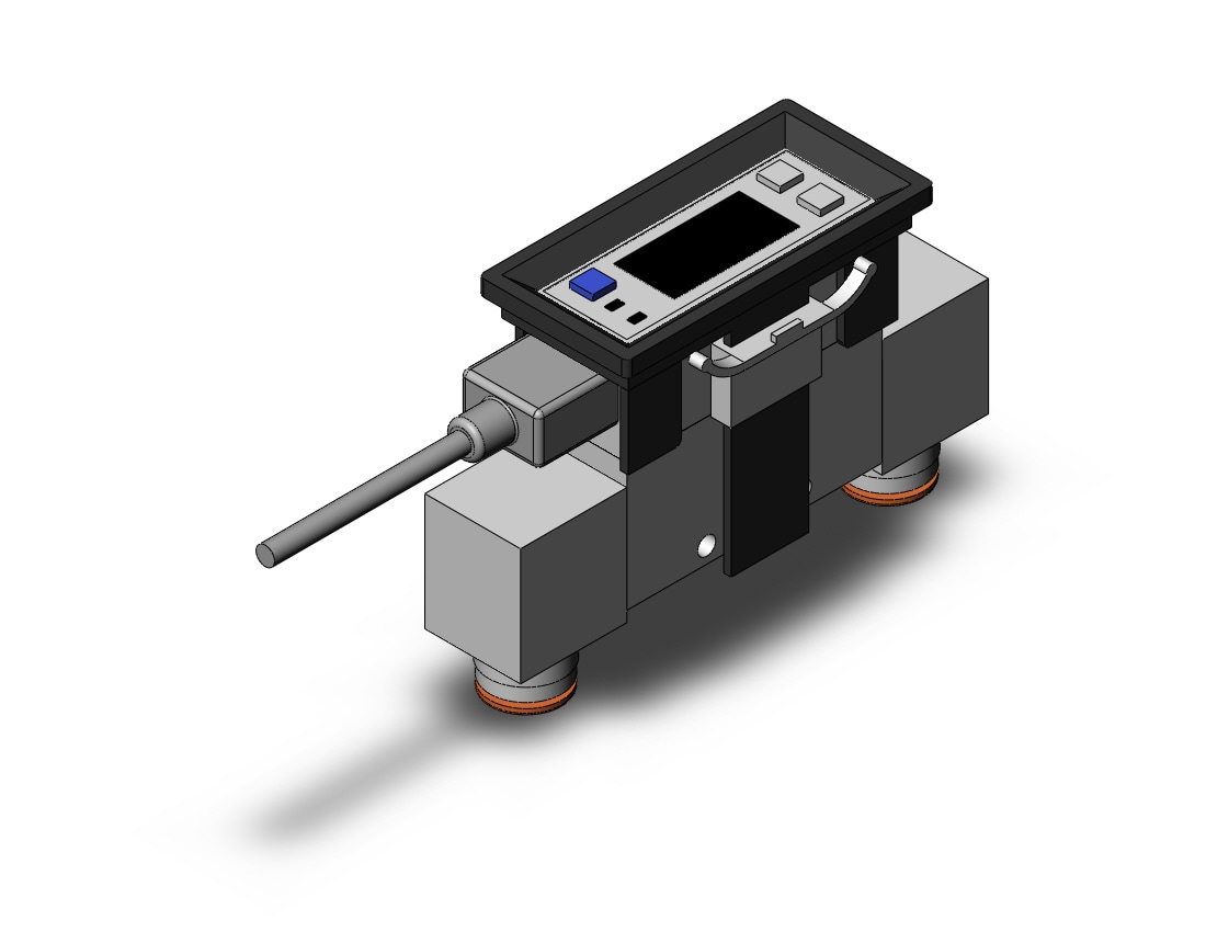 SMC PFM725-C8L-A-M-WT 2-color digital flow switch for air, DIGITAL FLOW SWITCH