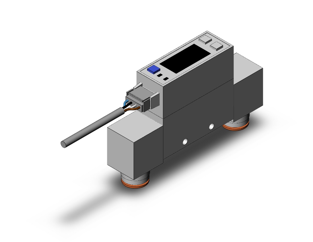 SMC PFM725-C8L-B 2-color digital flow switch for air, DIGITAL FLOW SWITCH