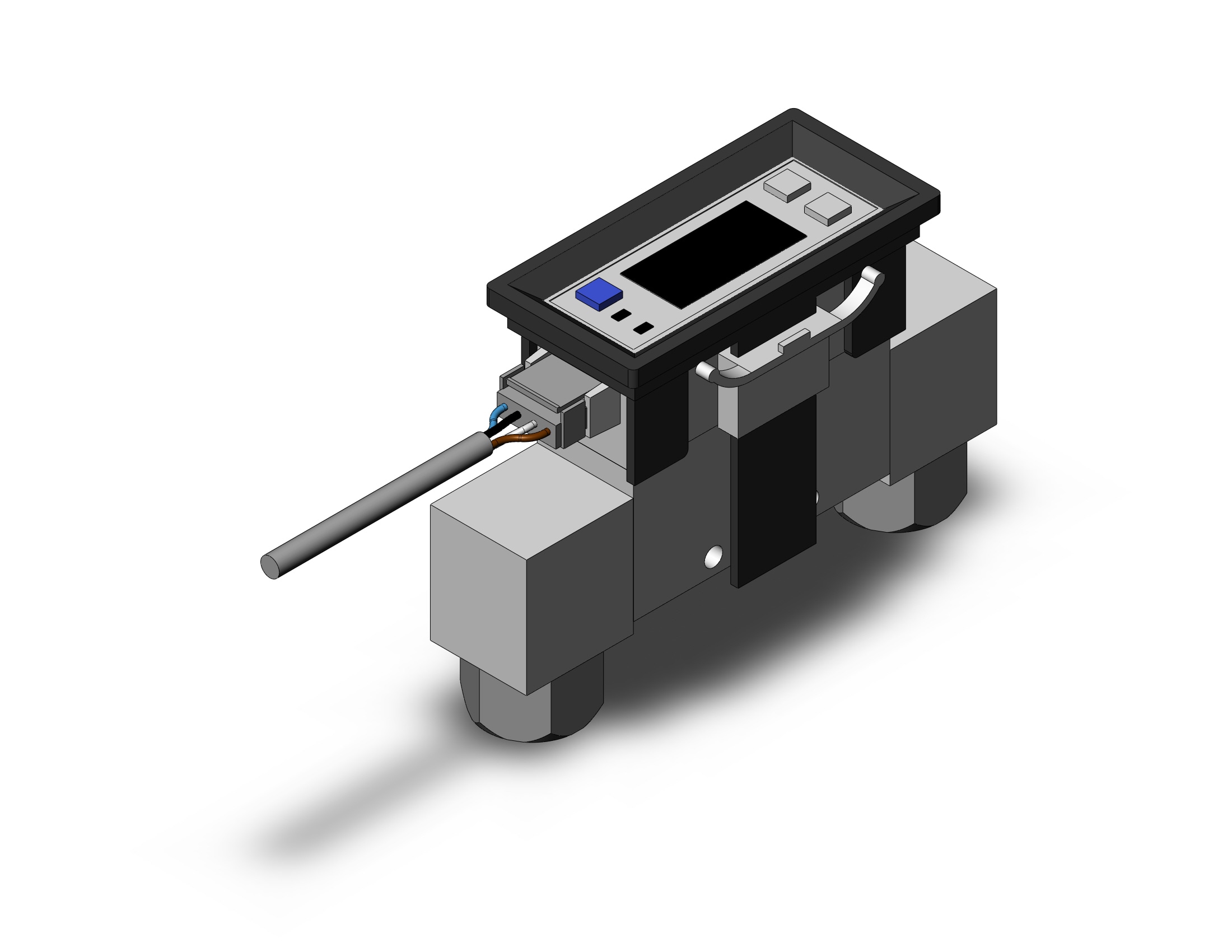 SMC PFM750-01L-C-MA-T 2-color digital flow switch for air, DIGITAL FLOW SWITCH