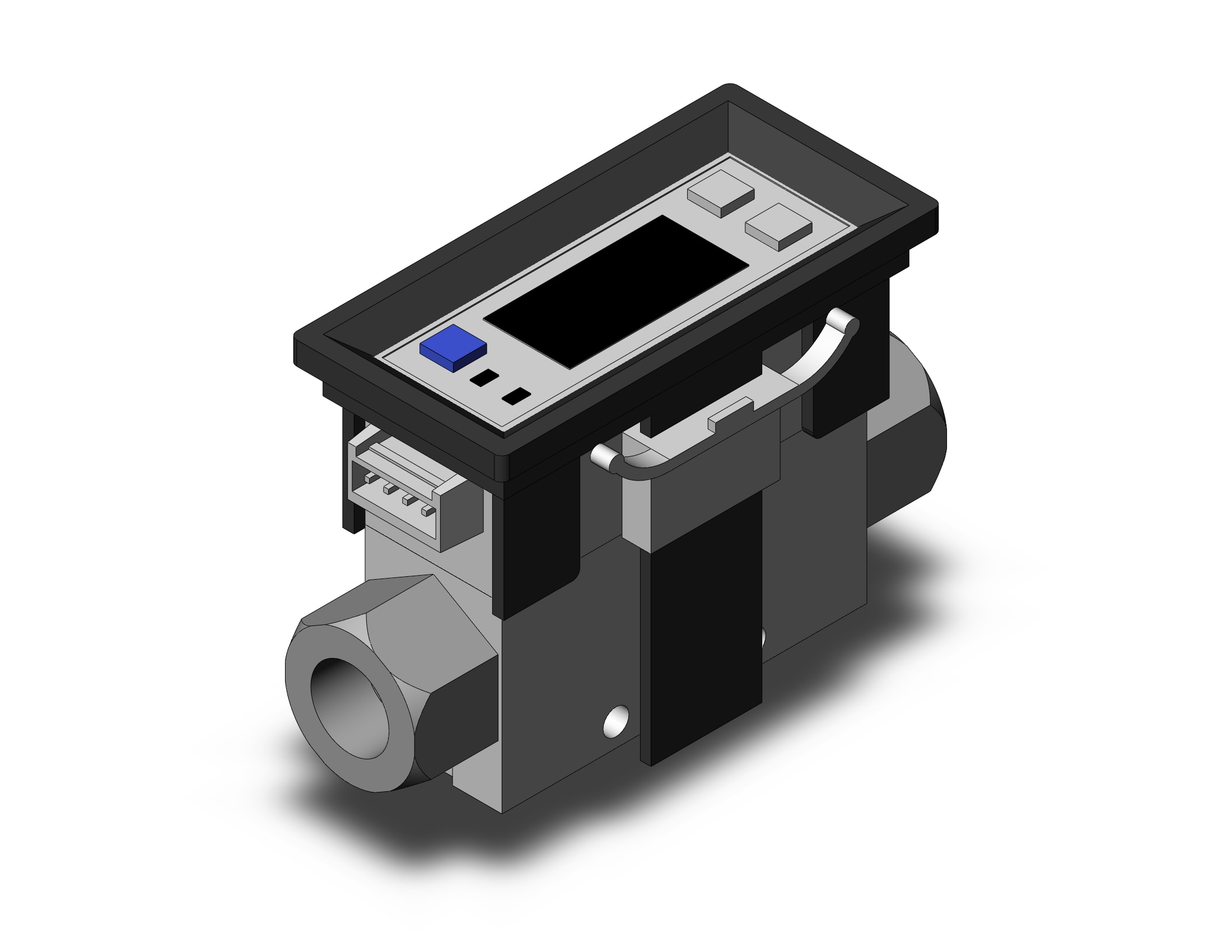 SMC PFM750-N01-B-NA-ZT 2-color digital flow switch for air, DIGITAL FLOW SWITCH