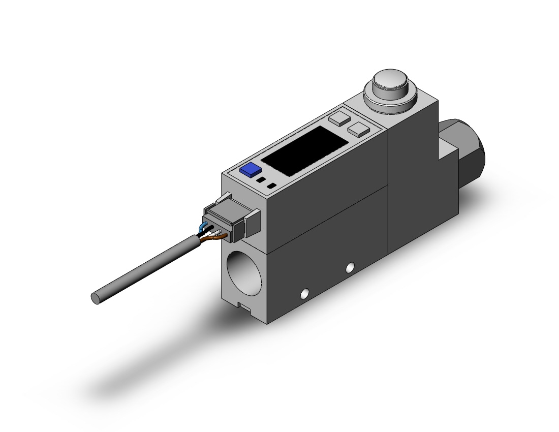 SMC PFM750S-01-E-A 2-color digital flow switch for air, DIGITAL FLOW SWITCH