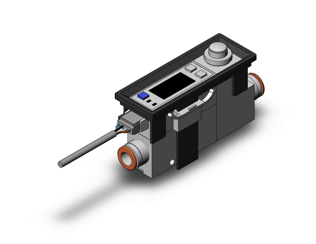 SMC PFM750S-C8-F-V 2-color digital flow switch for air, DIGITAL FLOW SWITCH