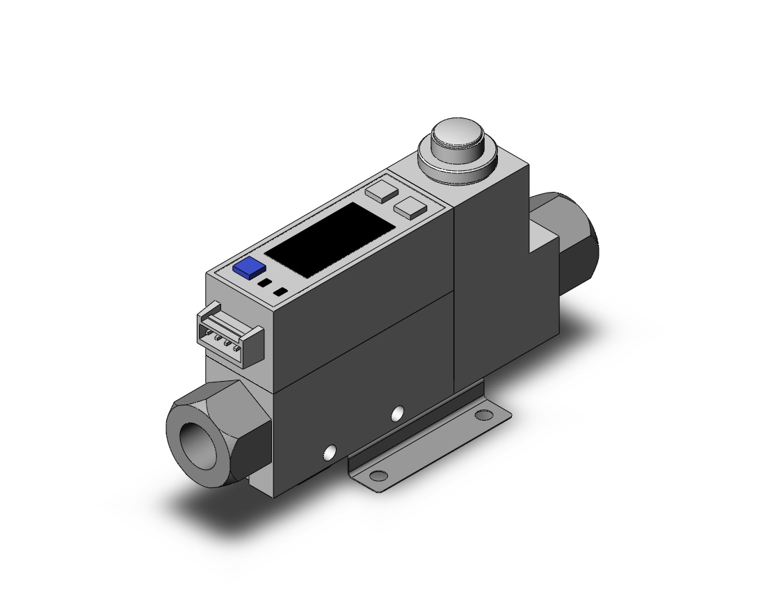 SMC PFM750S-F01-F-A-ZS 2-color digital flow switch for air, DIGITAL FLOW SWITCH