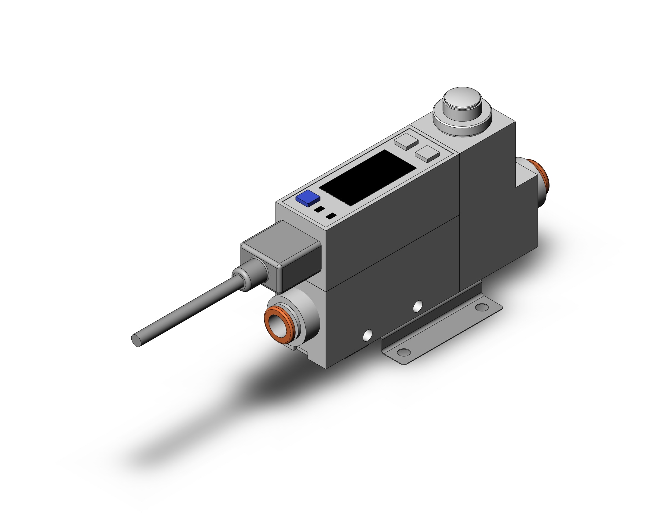 SMC PFM750S-N7-D-M-WS 2-color digital flow switch for air, DIGITAL FLOW SWITCH