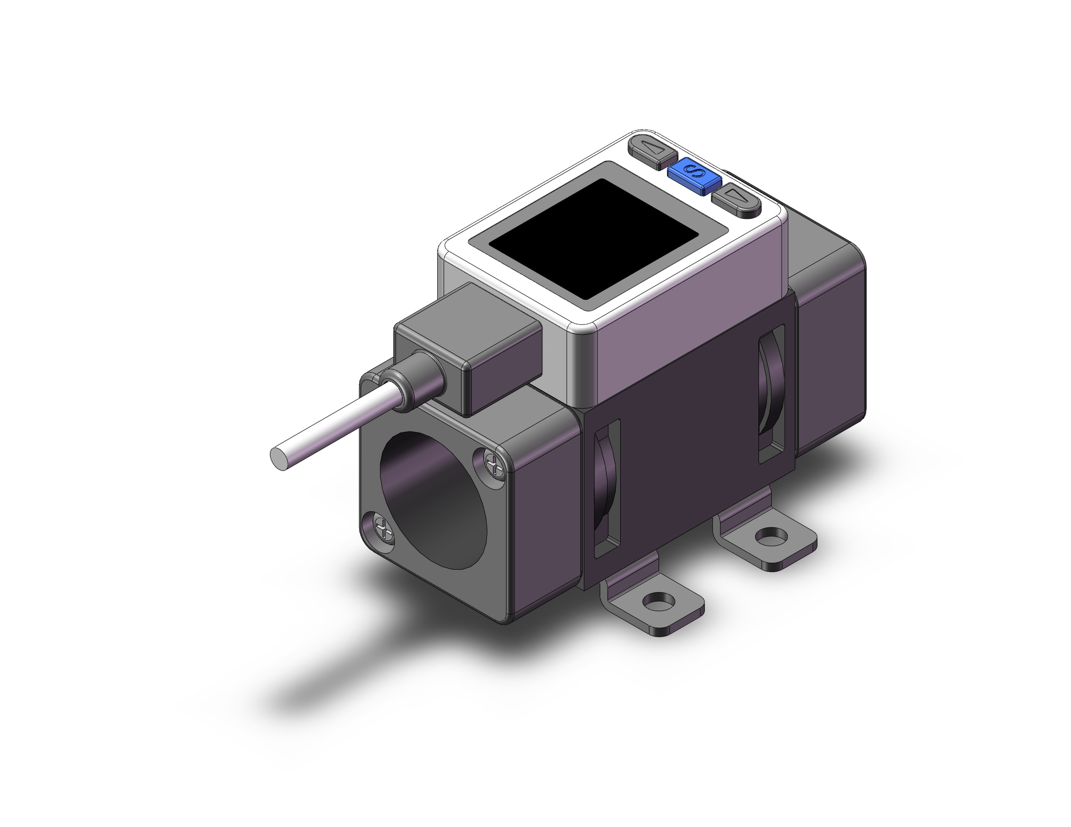 SMC PFMB7102-04-AW-MR 2-color digital flow switch for air, DIGITAL FLOW SWITCH