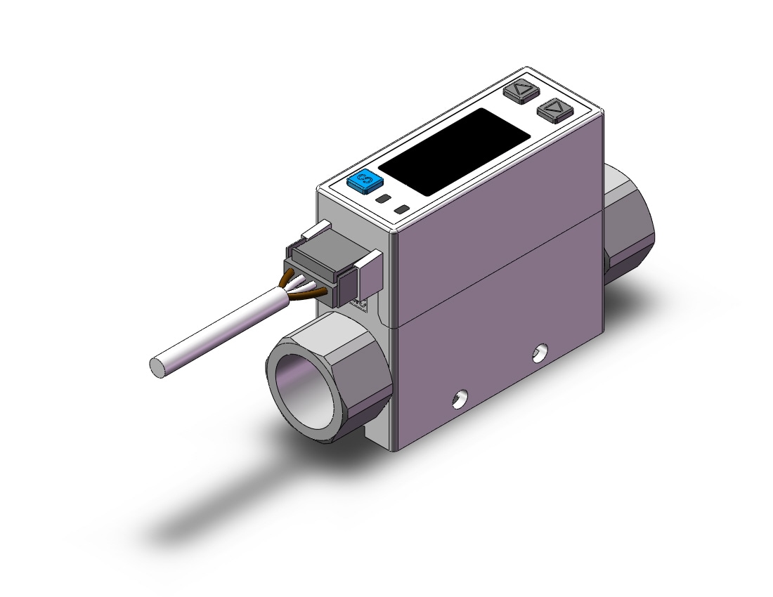 SMC PFMB7201-02-F-M 2-color digital flow switch for air, DIGITAL FLOW SWITCH