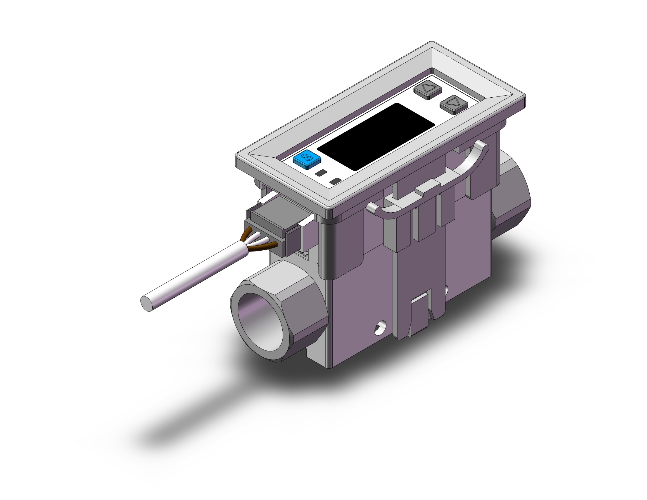 SMC PFMB7201-02-F-T 2-color digital flow switch for air, DIGITAL FLOW SWITCH